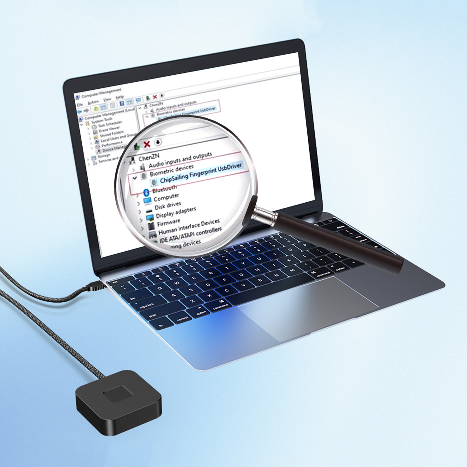 Fingerprint Reader Usb - For Windows Hello Fingerprint Reader Portable