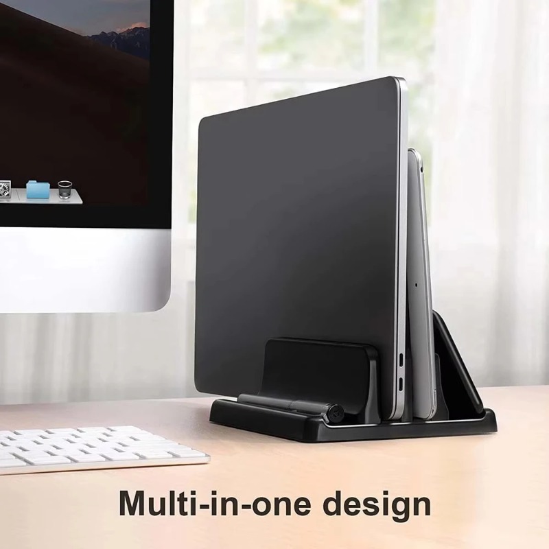 Laptop Accessories Price - Vertical Laptop Stand Plastic Portable Macbook/Tablet/Phone