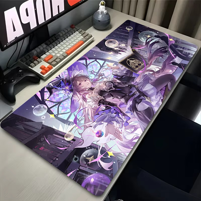 Laptop Accessories Girly - Mouse Pad Kawaii Magic Anime Girl