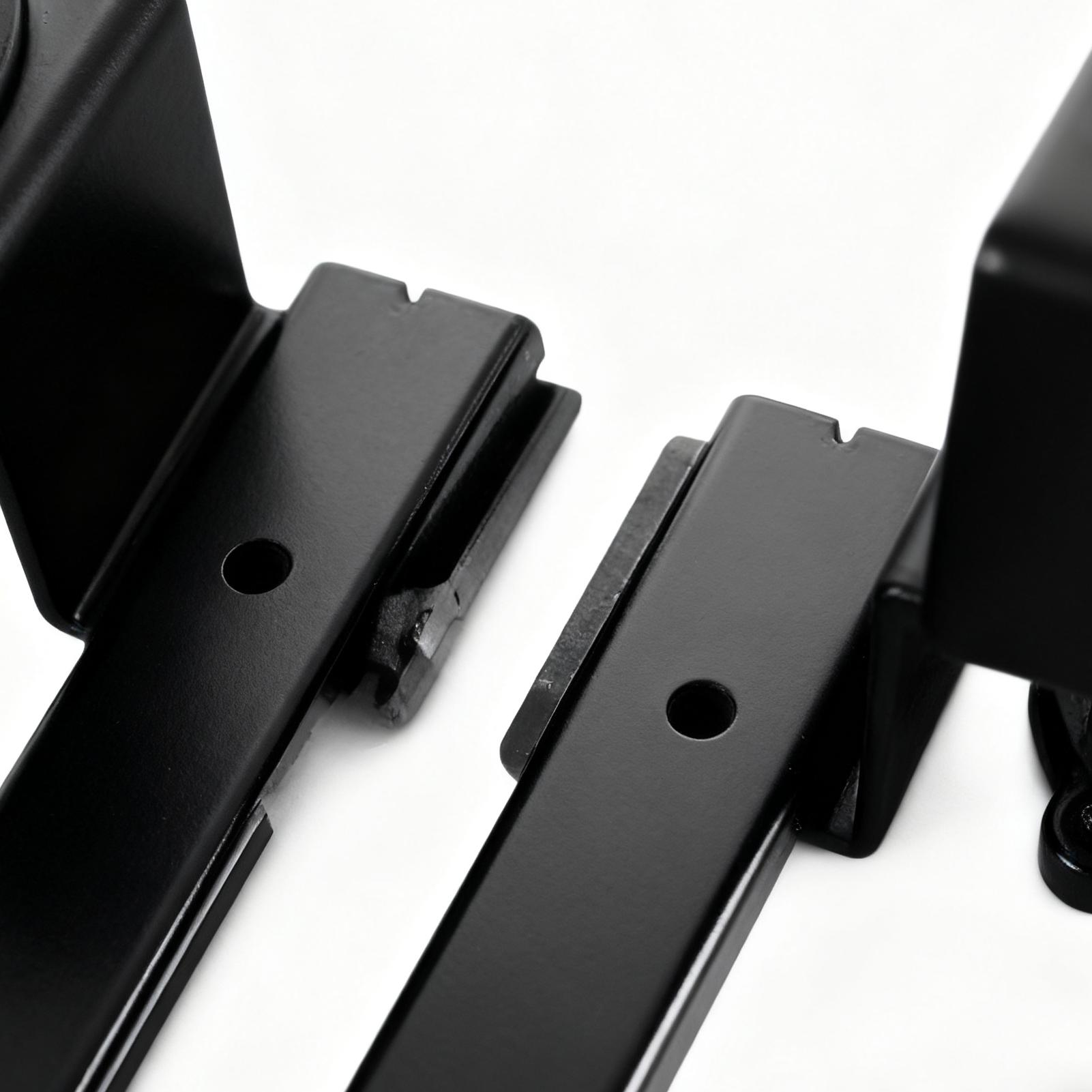 Laptop Ergonomic Accessories - Under Desk Keyboard Rail Rotating Keyboard