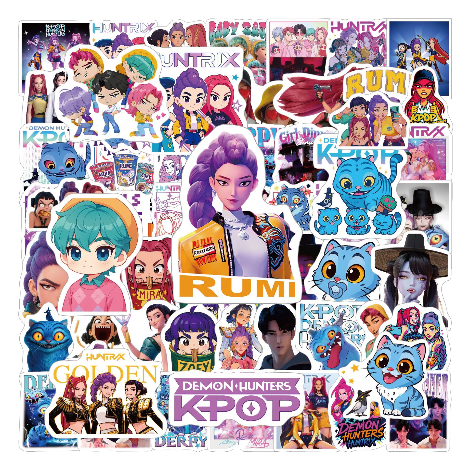 Accessories For New Laptop - New 55PCS/100PCS/110PCS New Movie Stickers DIY