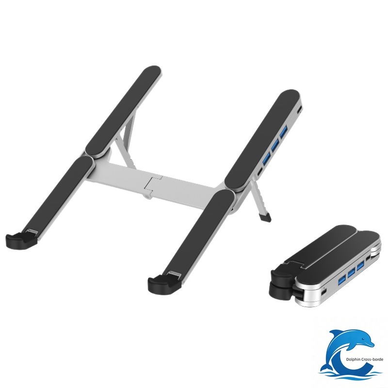 Laptop Stand Portable - Suitable for 3.0 USB HUB aluminum