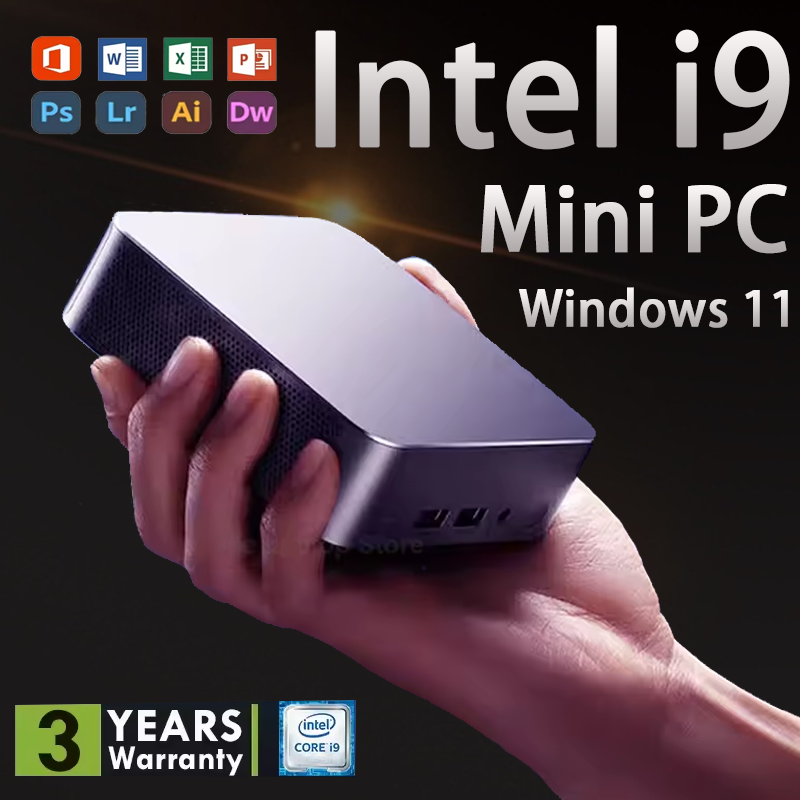 Laptop Accessories Sleeve - Protable Intel i9-10980HK Mini PC Windows