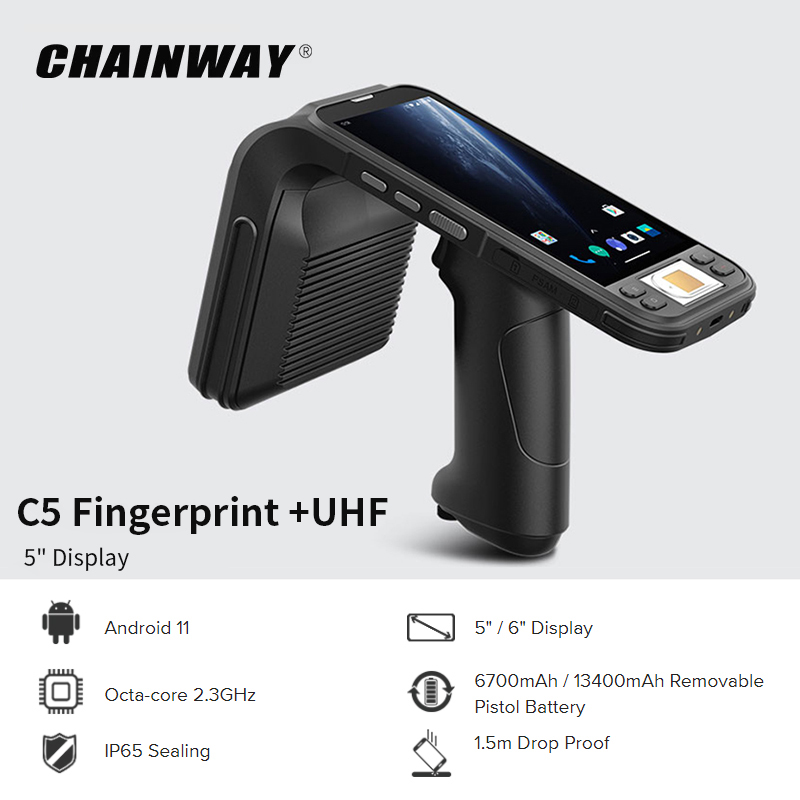 Chainway C5 IP65 Waterproof Ha – обзор и цена Fingerprint Reader Usb