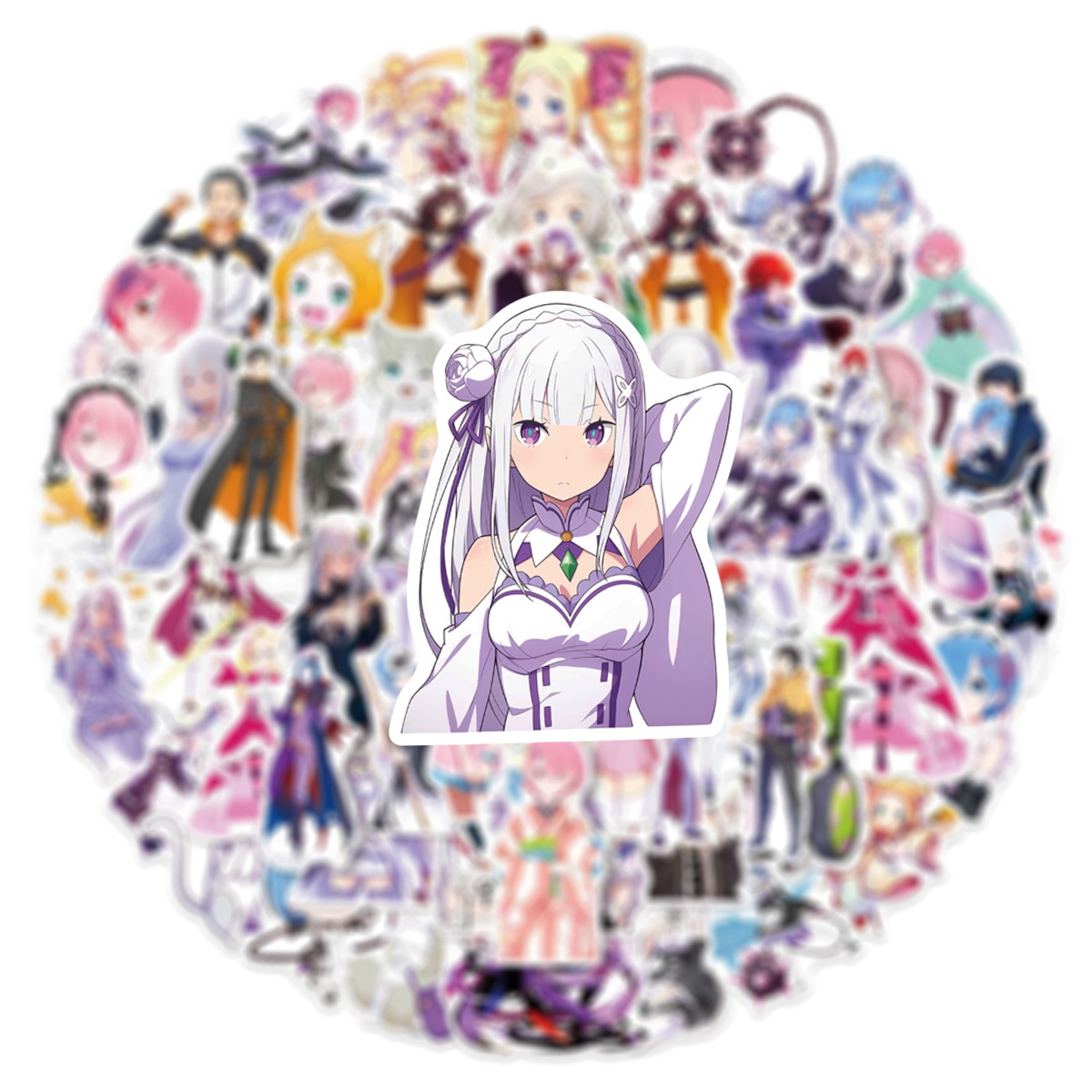 50Pcs Re Zero Starting Life in – обзор и цена Laptop Accessories Ram