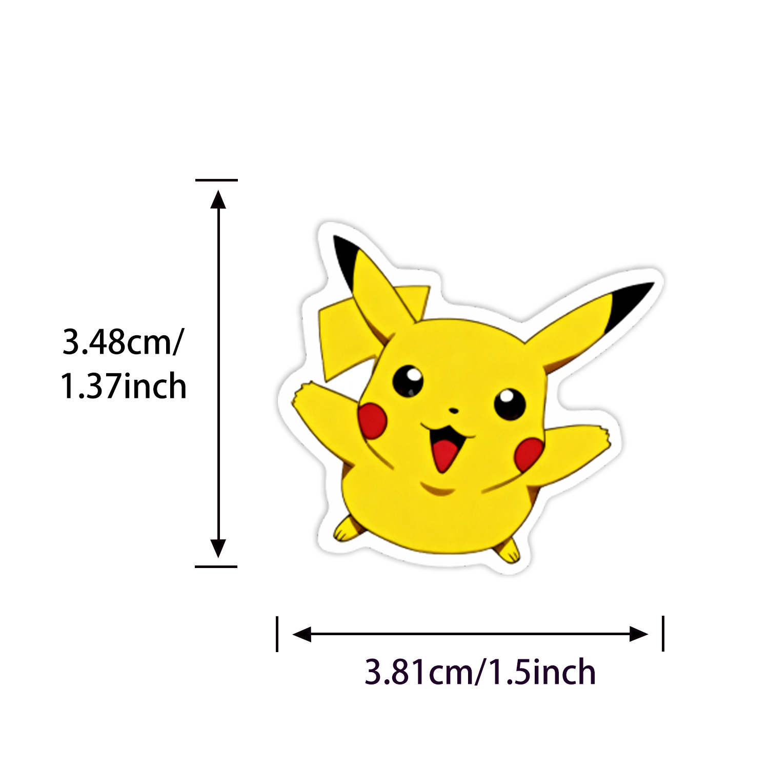 100/200pcs Pokemon Anime Stick – обзор и цена Laptop Accessories Kids