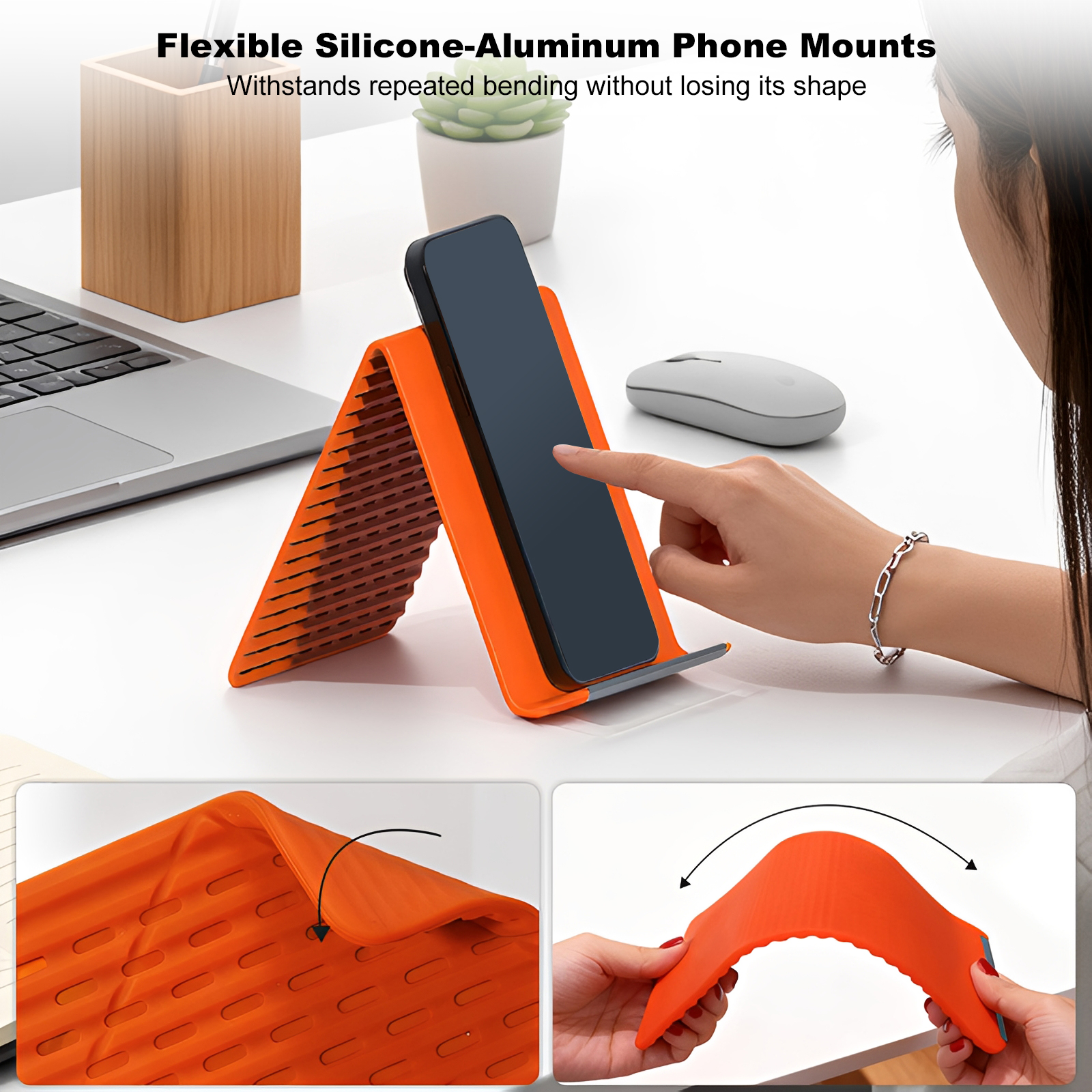 Silicone Adjustable Angle Phon – обзор и цена Laptop Stand Portable