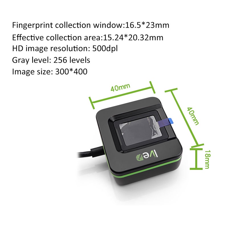 20R Optical Fingerprint Scanne – обзор и цена Fingerprint Reader Usb