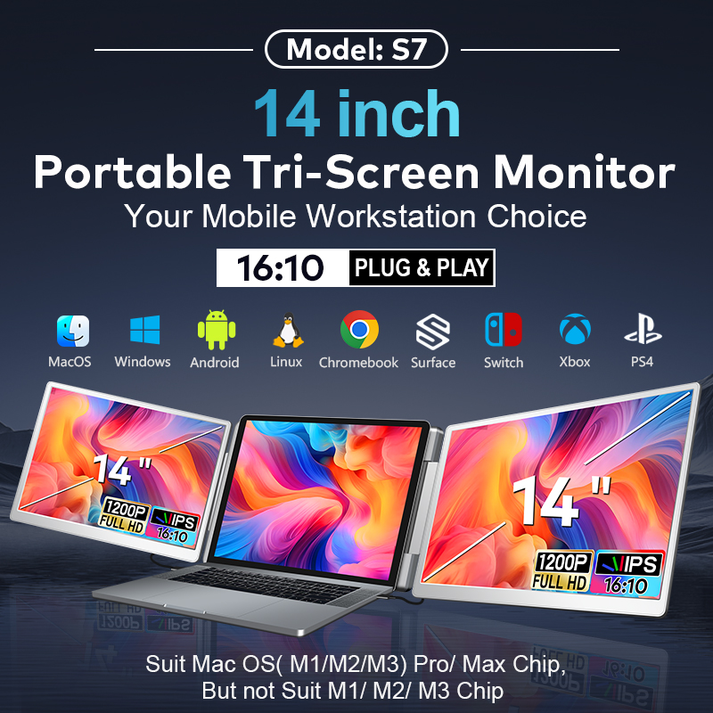 Dual Screen Display Portable L – обзор и цена Laptop Stand Portable