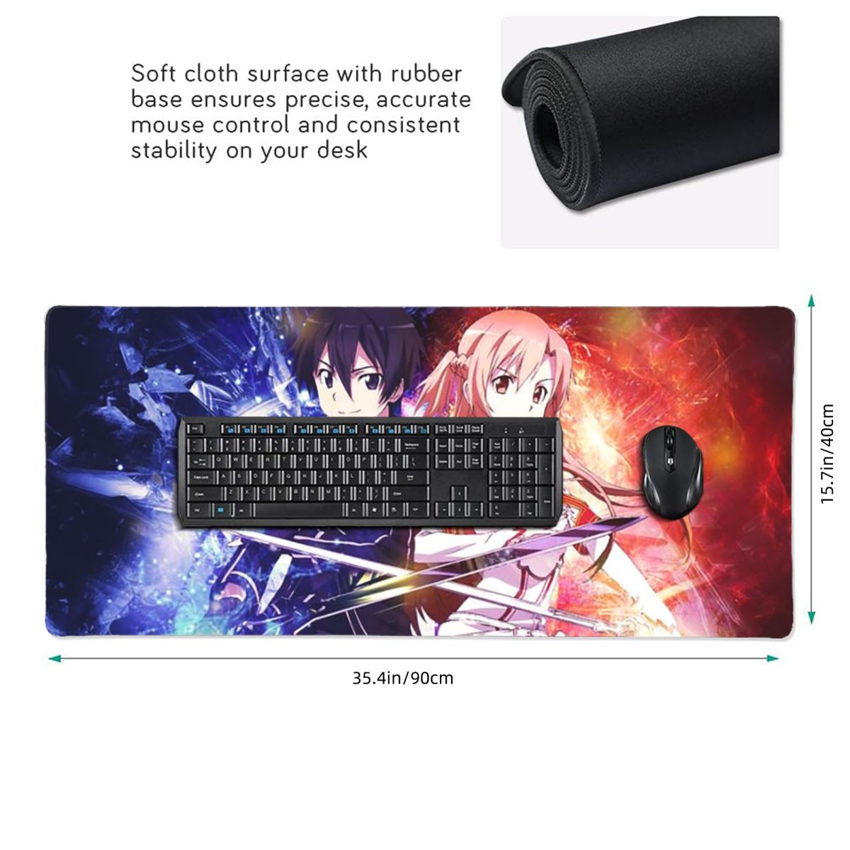 Large Mouse Pad Sword Art Onli – обзор и цена Laptop Accessories Online