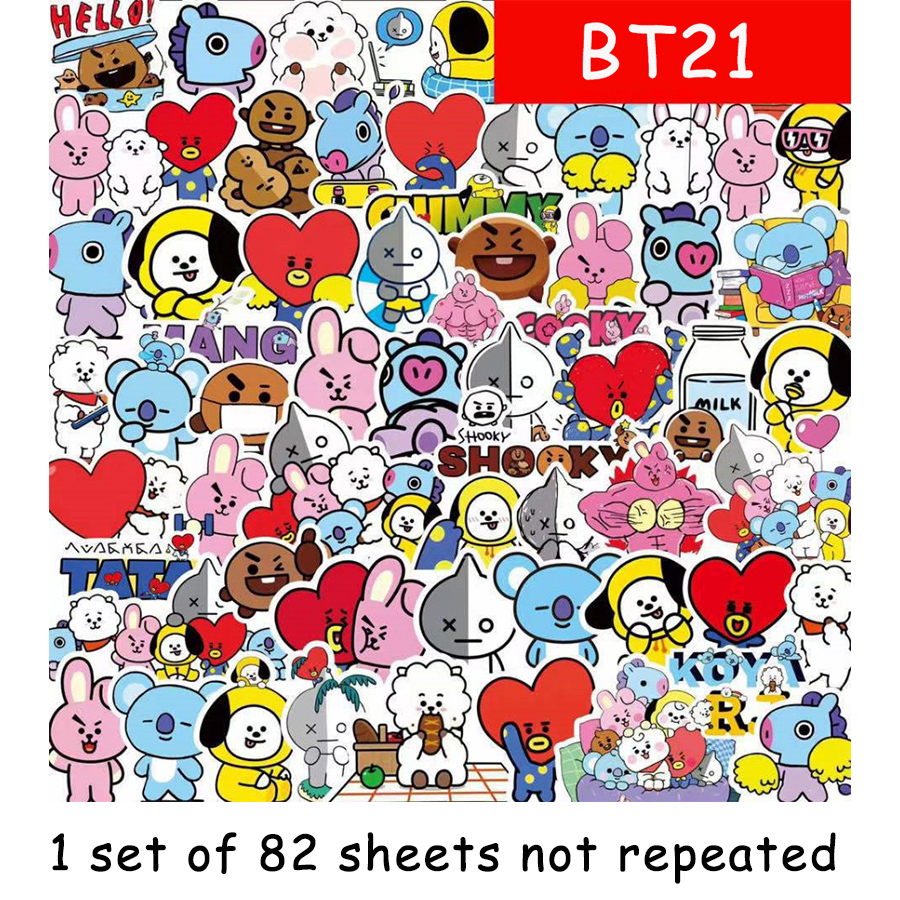 BT21 stickers, celebrity perip – обзор и цена Laptop Ergonomic Accessories
