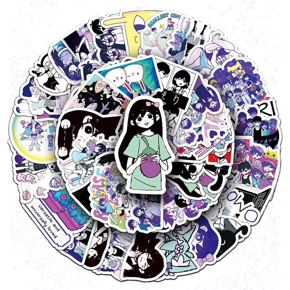 10/30/50pcs Cute Omori Sticker – обзор и цена Laptop Accessories Kids