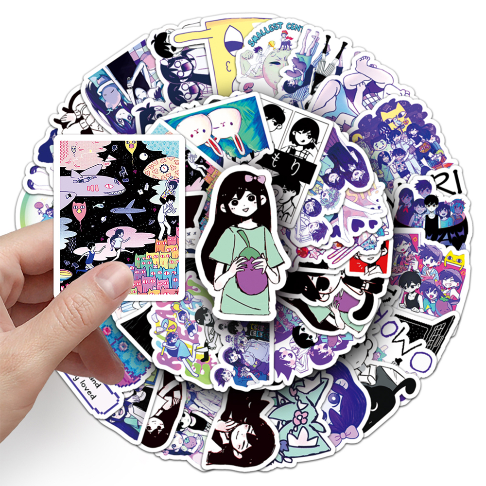 10/30/50pcs Cute Omori Sticker – обзор и цена Laptop Accessories Kids