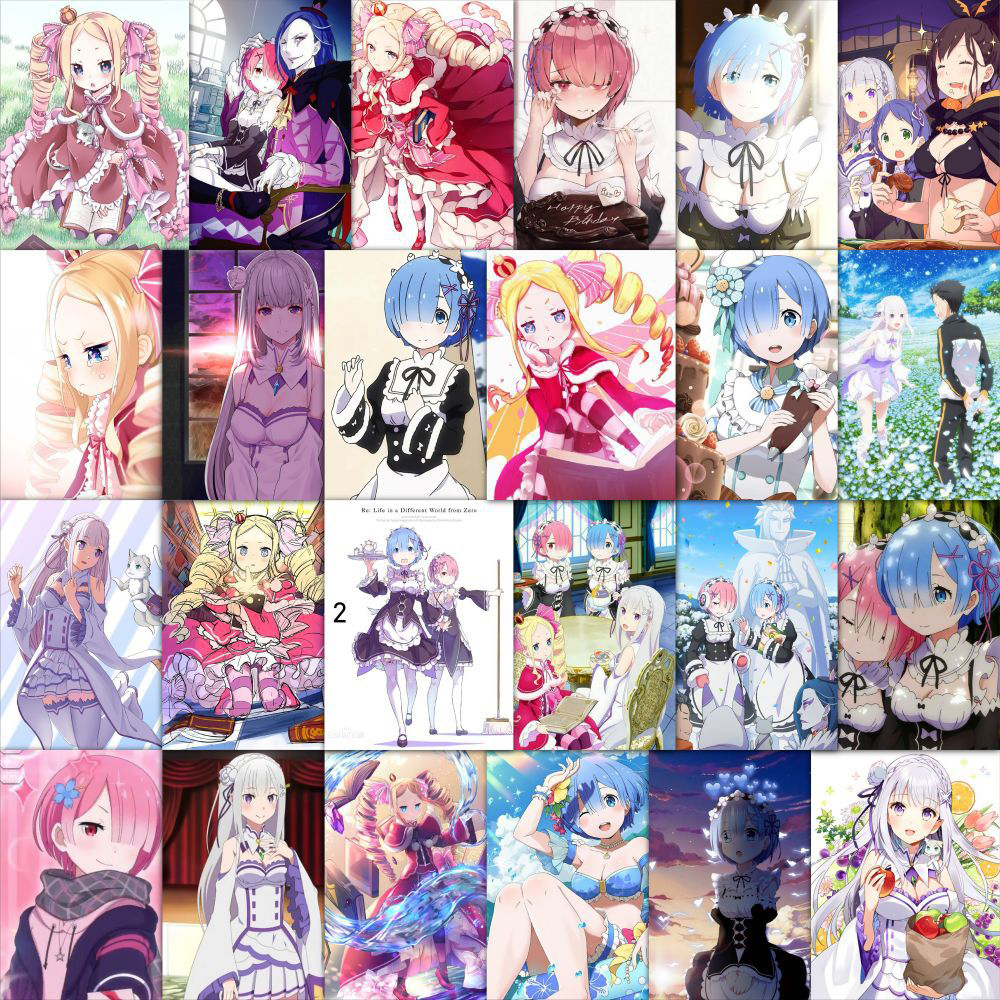 10/30/63pcs Re Zero Posters St – обзор и цена Laptop Accessories Ram