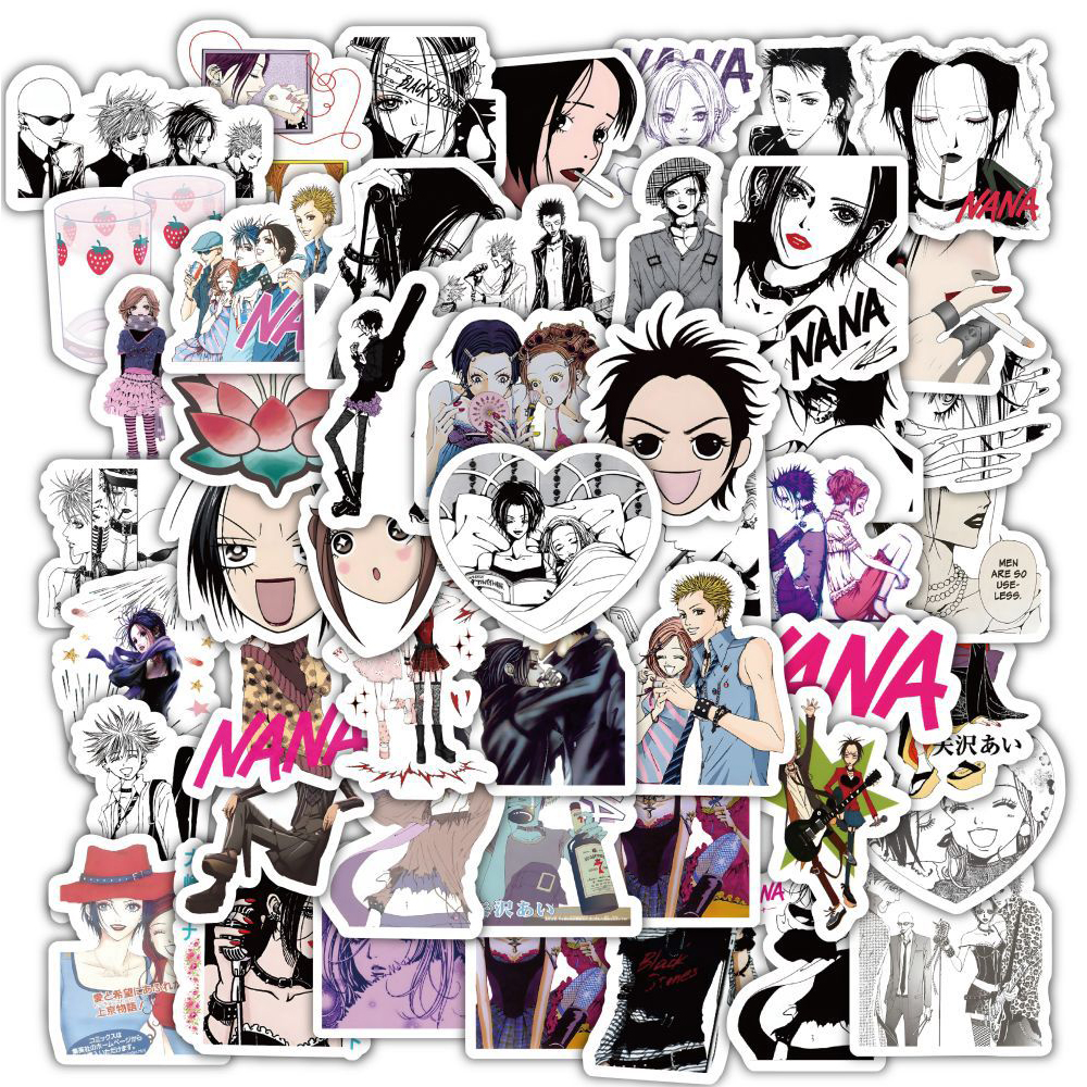 60PCS Anime NANA Stickers Cool – обзор и цена Laptop Accessories Kids