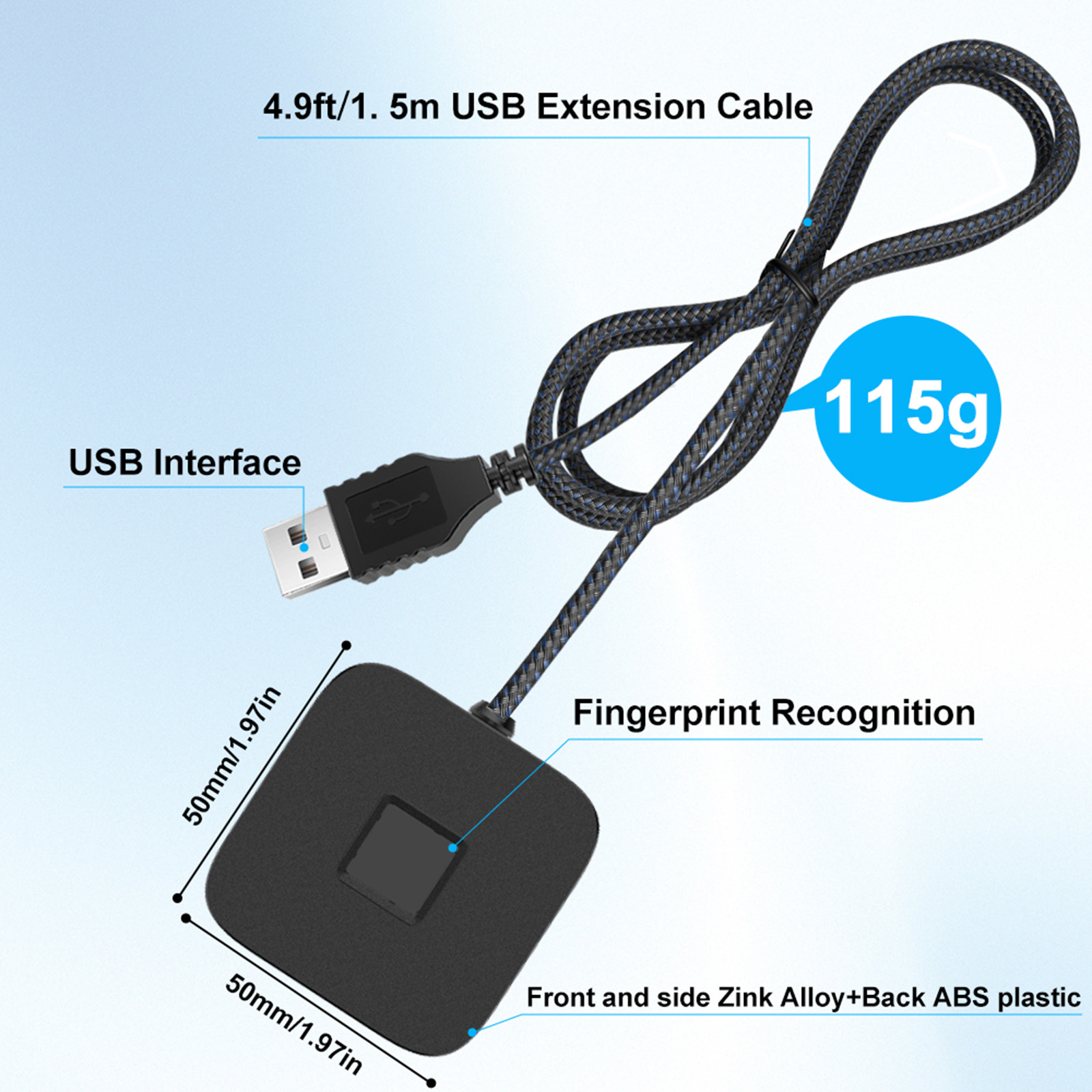 For Windows Hello Fingerprint  – обзор и цена Fingerprint Reader Usb