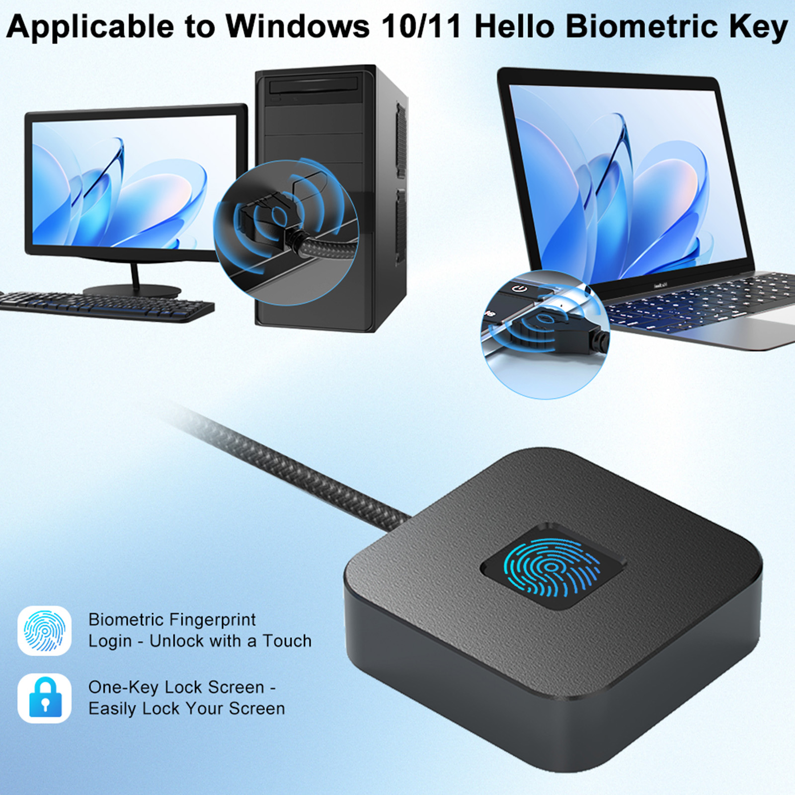 For Windows Hello Fingerprint  – обзор и цена Fingerprint Reader Usb
