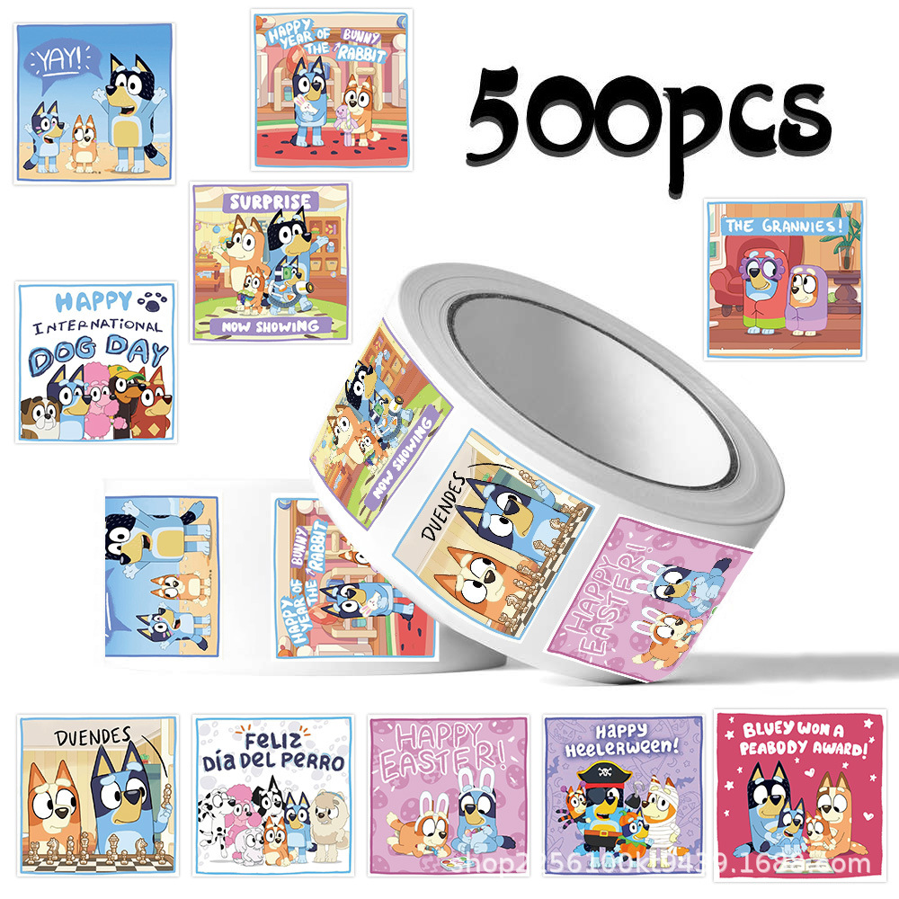 Wholesale 500Pcs/Roll Bluey St – обзор и цена Laptop Accessories For Students