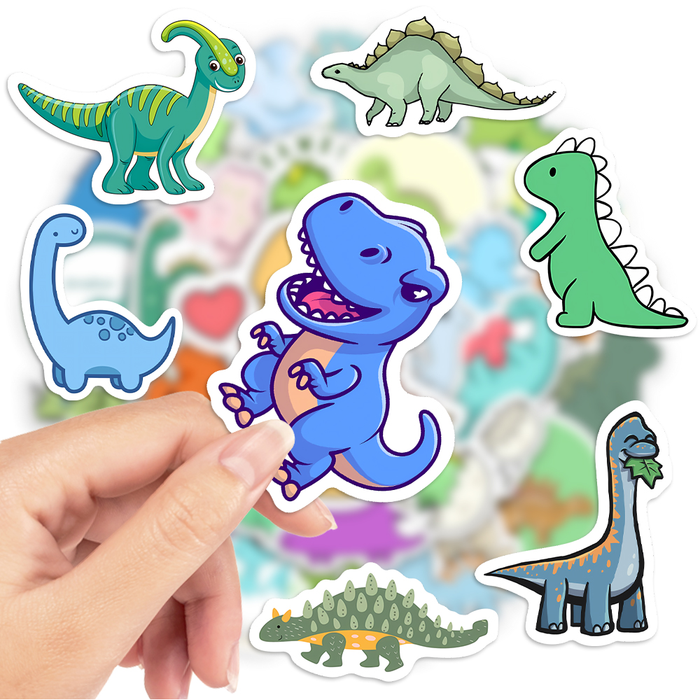 Cute Lovely dinosaur Stickers  – обзор и цена Laptop Accessories Kids