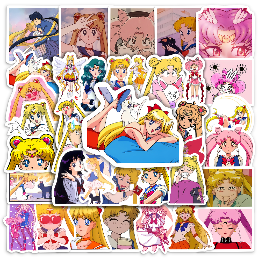 Anime Girl Stickers Kawaii Yel – обзор и цена Laptop Accessories Girly