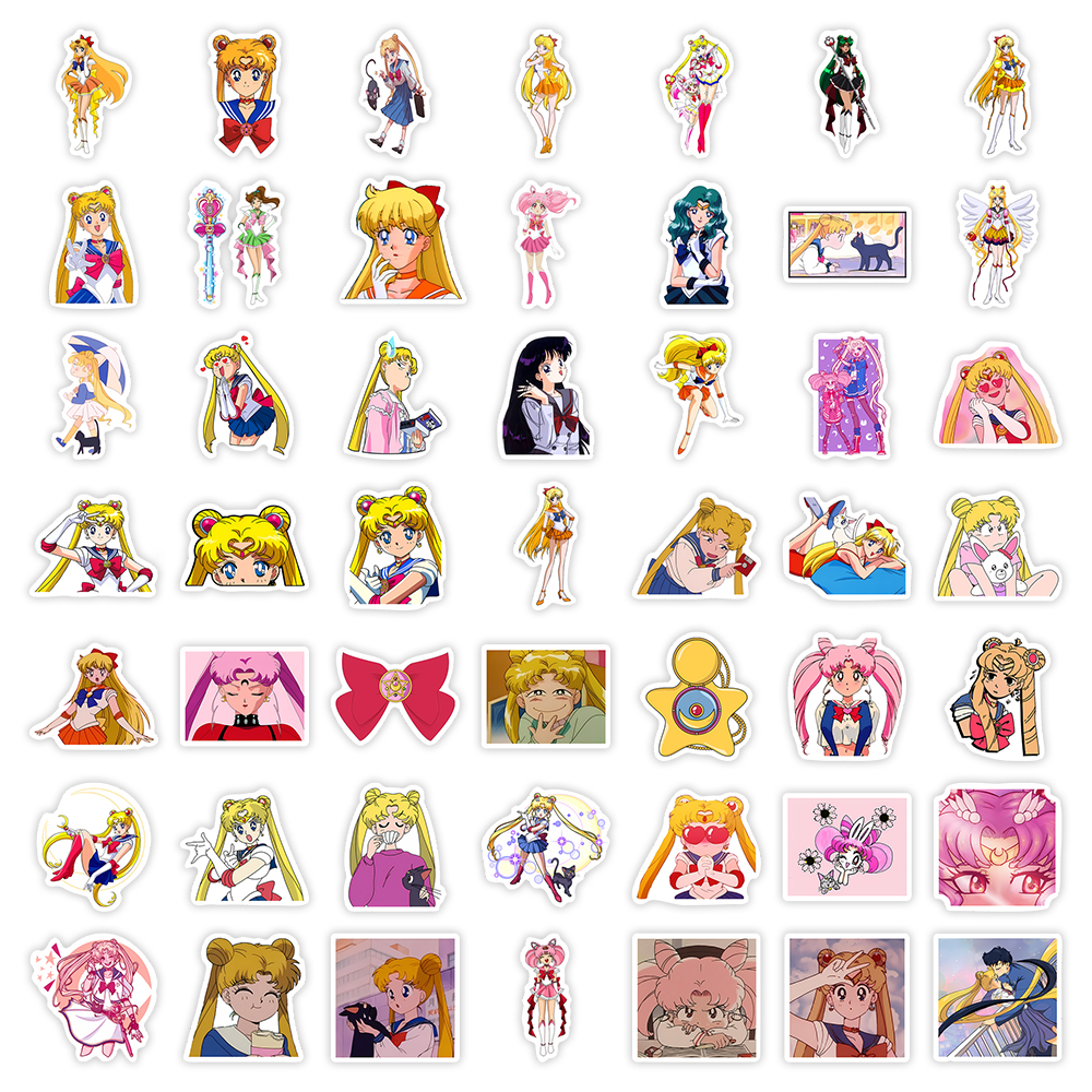 Anime Girl Stickers Kawaii Yel – обзор и цена Laptop Accessories Girly