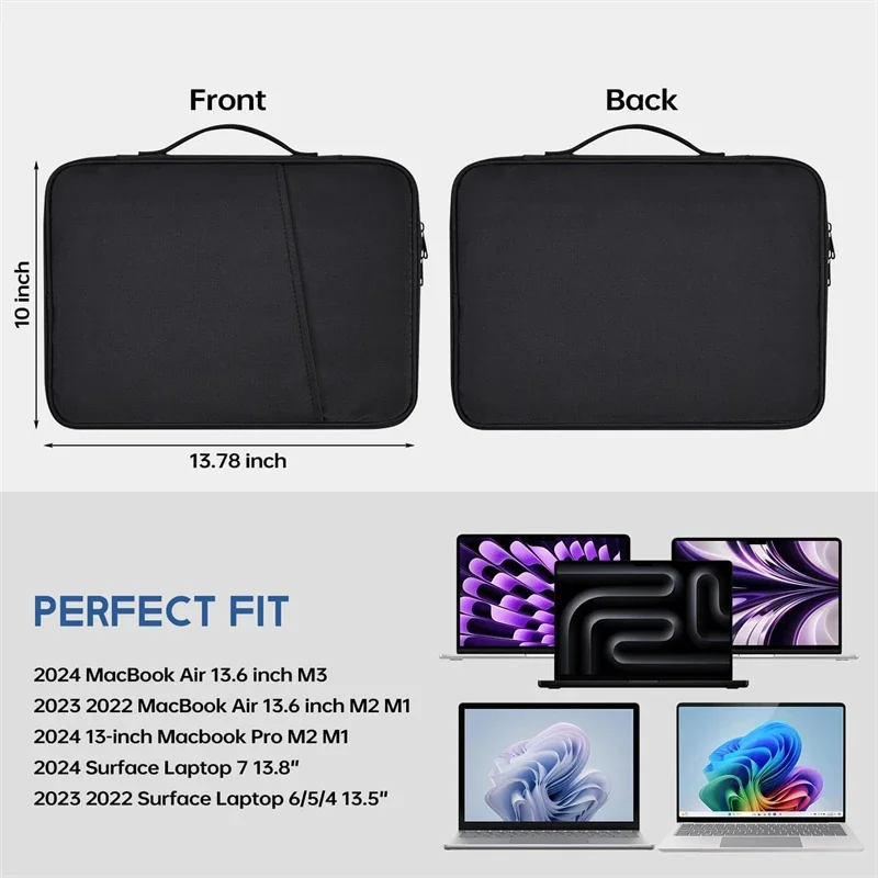 Waterproof Shockproof Handle B – обзор и цена Laptop Accessories Sleeve