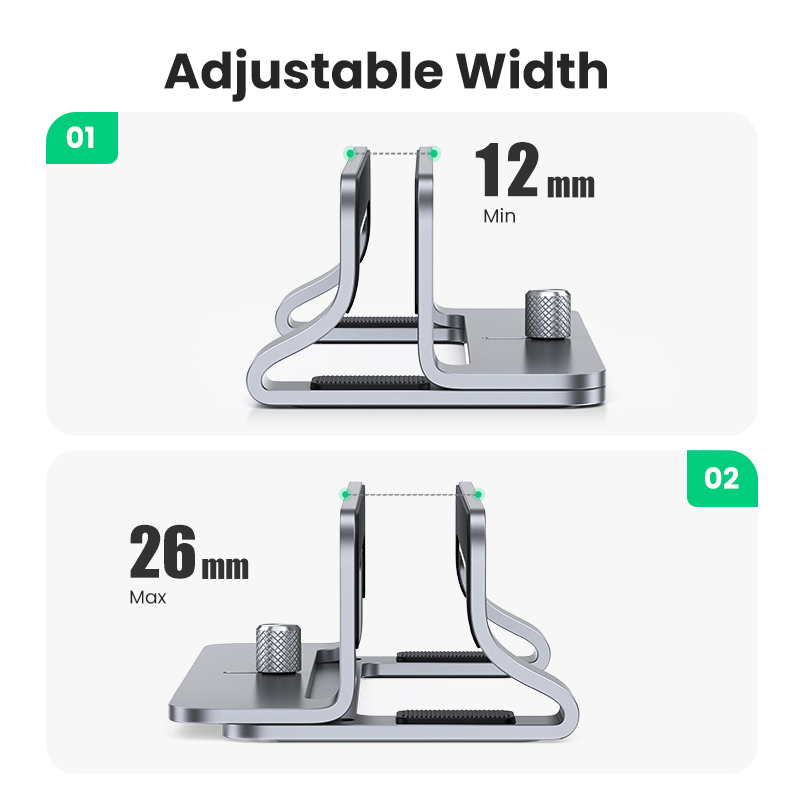 UGREEN Vertical Laptop Stand H – обзор и цена Laptop Stand Portable