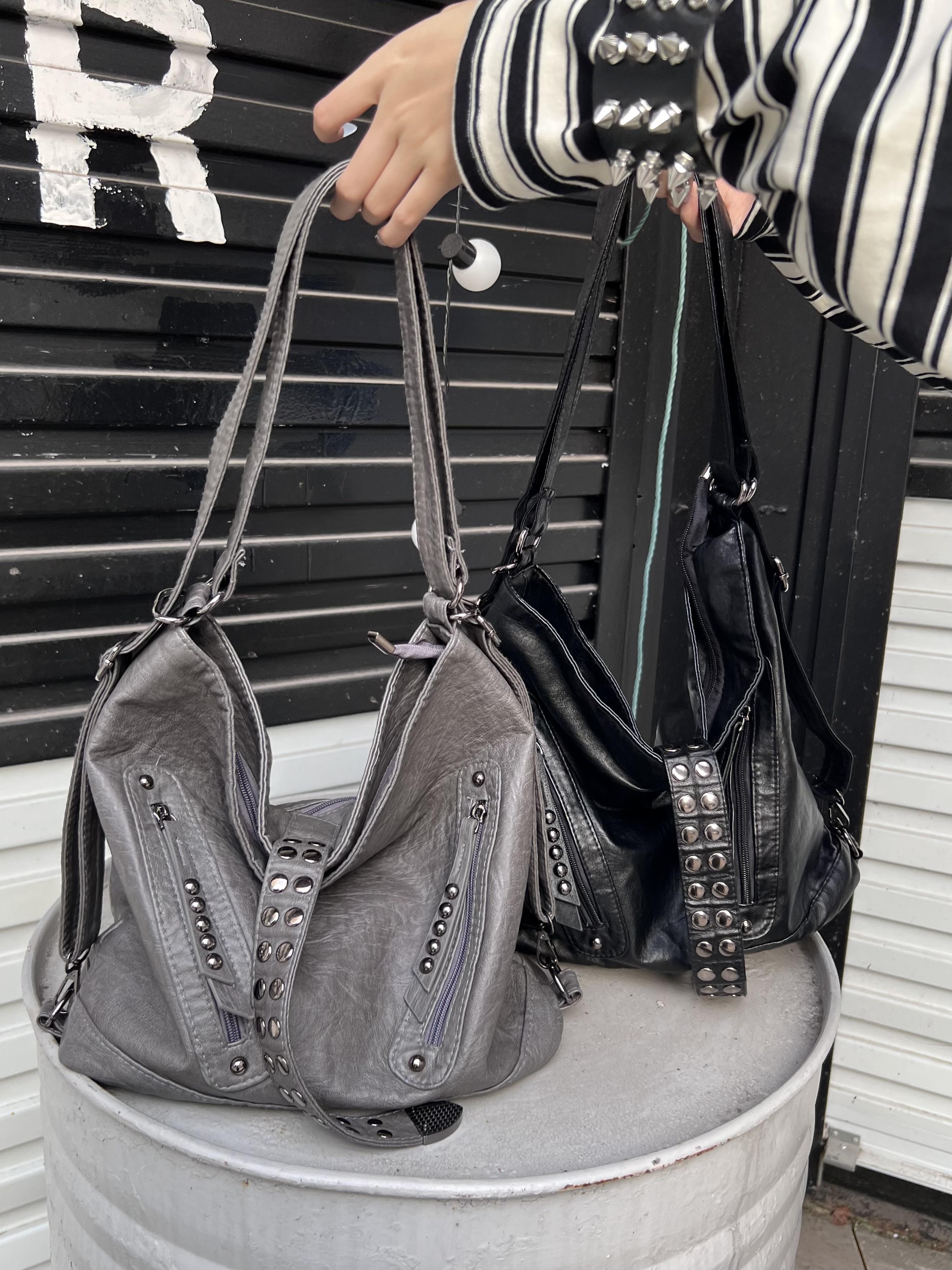 Retro Rivet Spice Girl Handbag – обзор и цена Laptop Accessories Girly