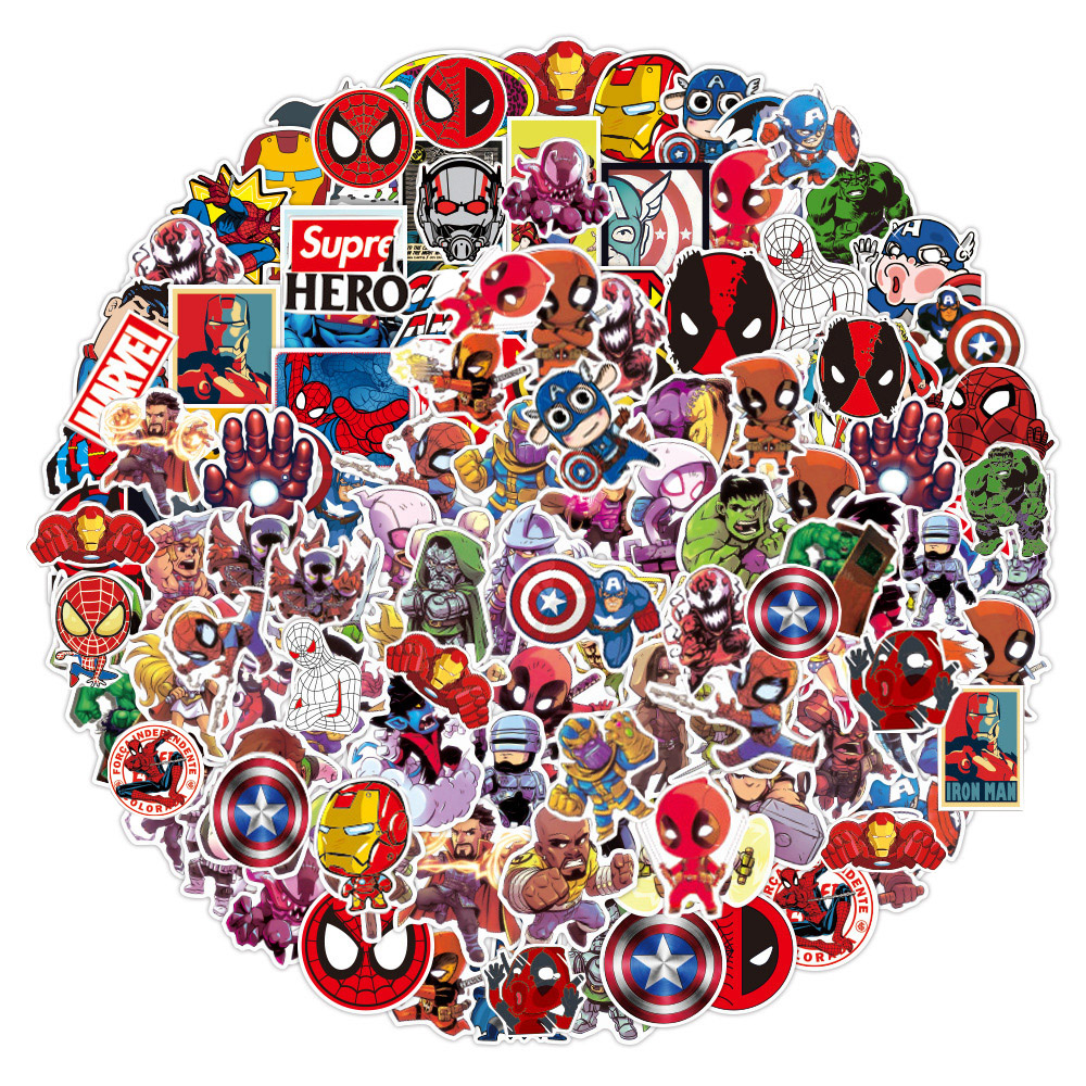 50pcs Disney Marvel The Avenge – обзор и цена Laptop Accessories Kids