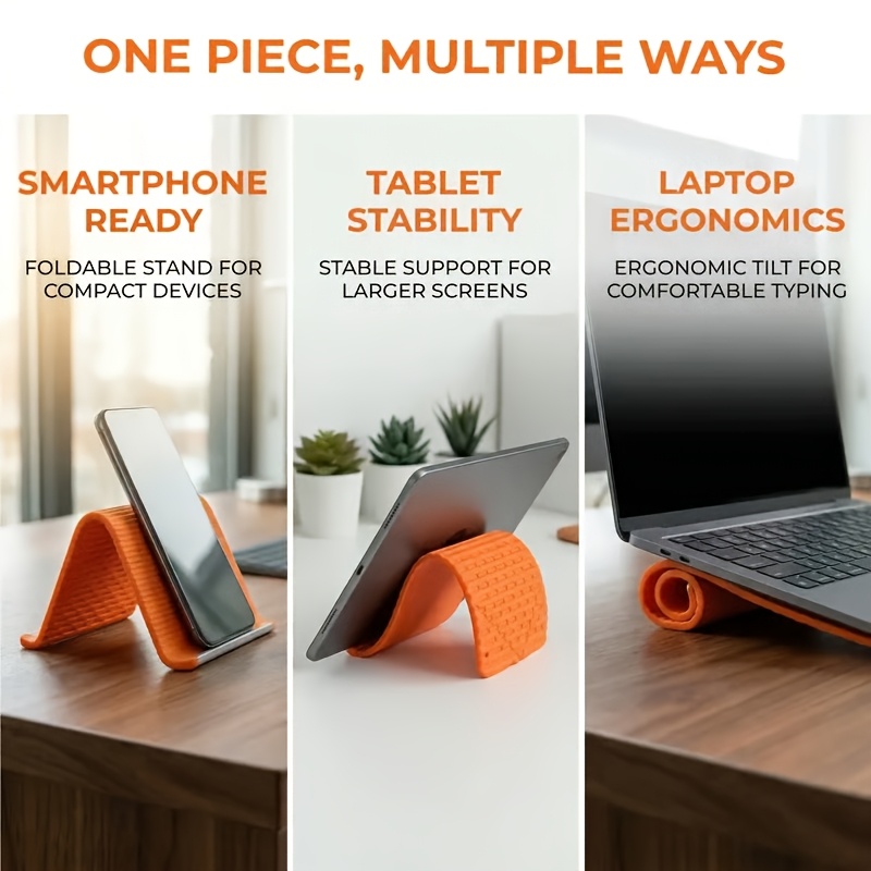Flexible Folding Phone Holder  – обзор и цена Laptop Stand Portable