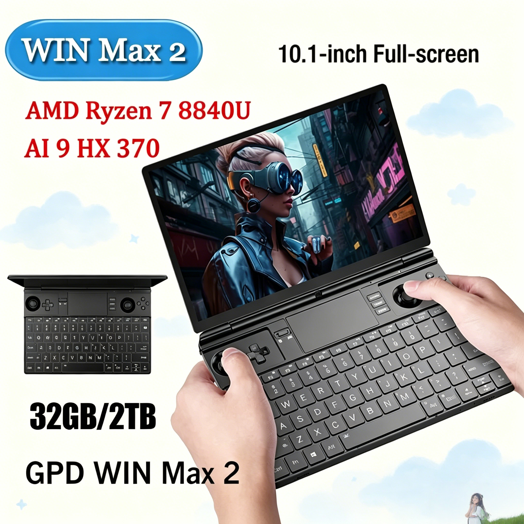 Fierce Ultra GPD 2025 WIN Max  – обзор и цена Laptop Accessories Ram