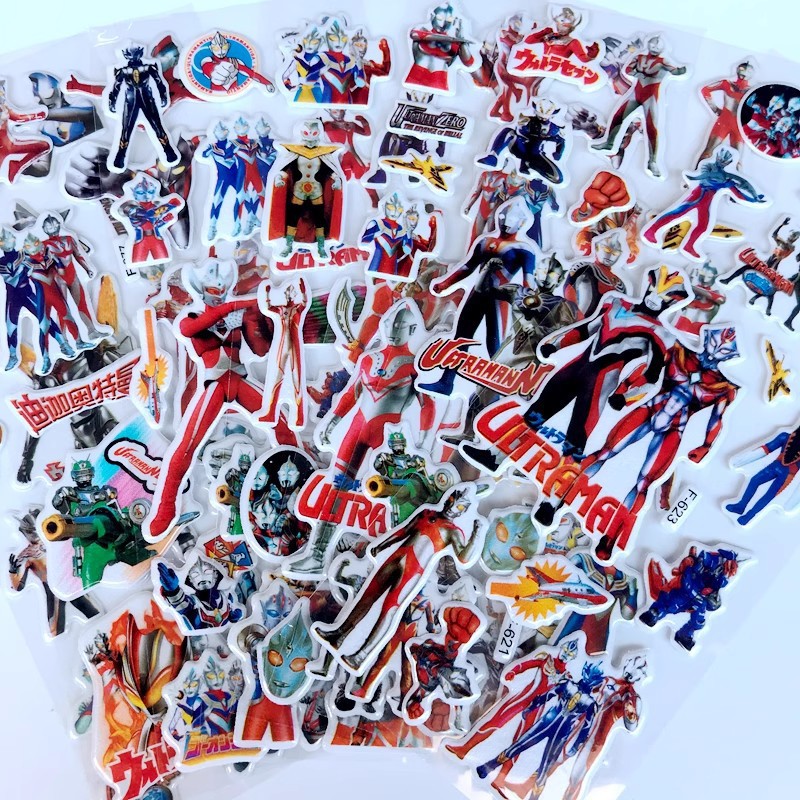 10pcs Cartoon Ultraman 3D Bubb – обзор и цена Laptop Accessories Kids