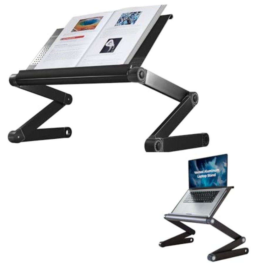 Adjustable Book Holder, Tablet – обзор и цена Laptop Stand Portable