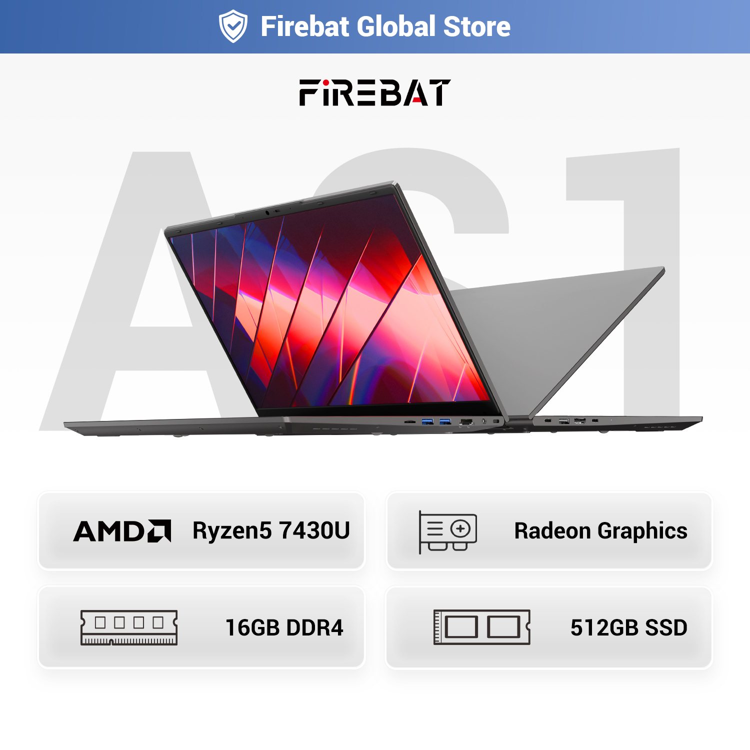 Firebat AS11 Laptop AMD R5 743 – обзор и цена Laptop Accessories Ram