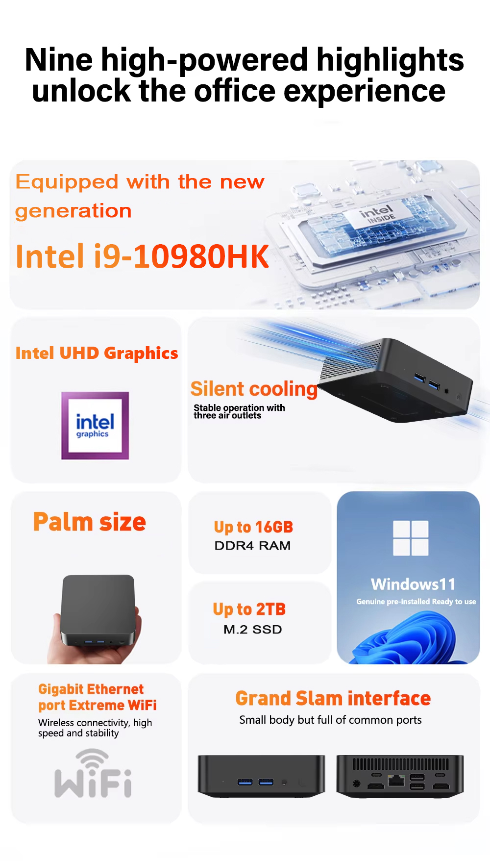 Protable Intel i9-10980HK Mini – обзор и цена Laptop Accessories Sleeve